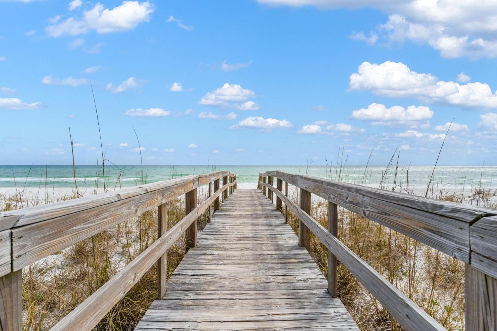 Villas On The Gulf L1- Ocean View Steps To Beach! Pensacola Beach Ngoại thất bức ảnh