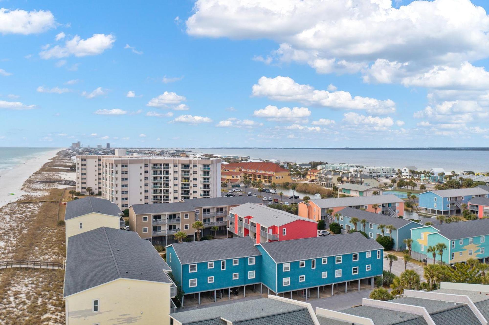 Villas On The Gulf L1- Ocean View Steps To Beach! Pensacola Beach Ngoại thất bức ảnh