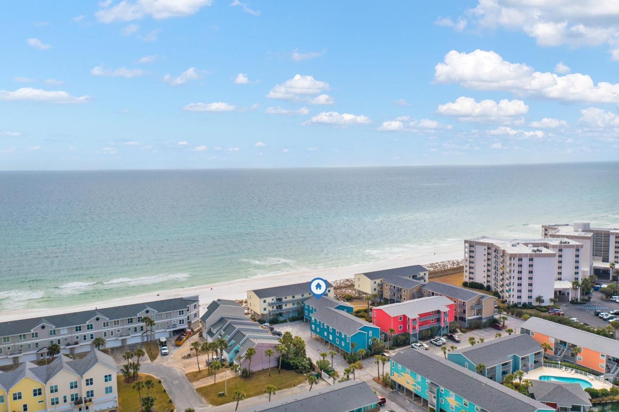 Villas On The Gulf L1- Ocean View Steps To Beach! Pensacola Beach Ngoại thất bức ảnh