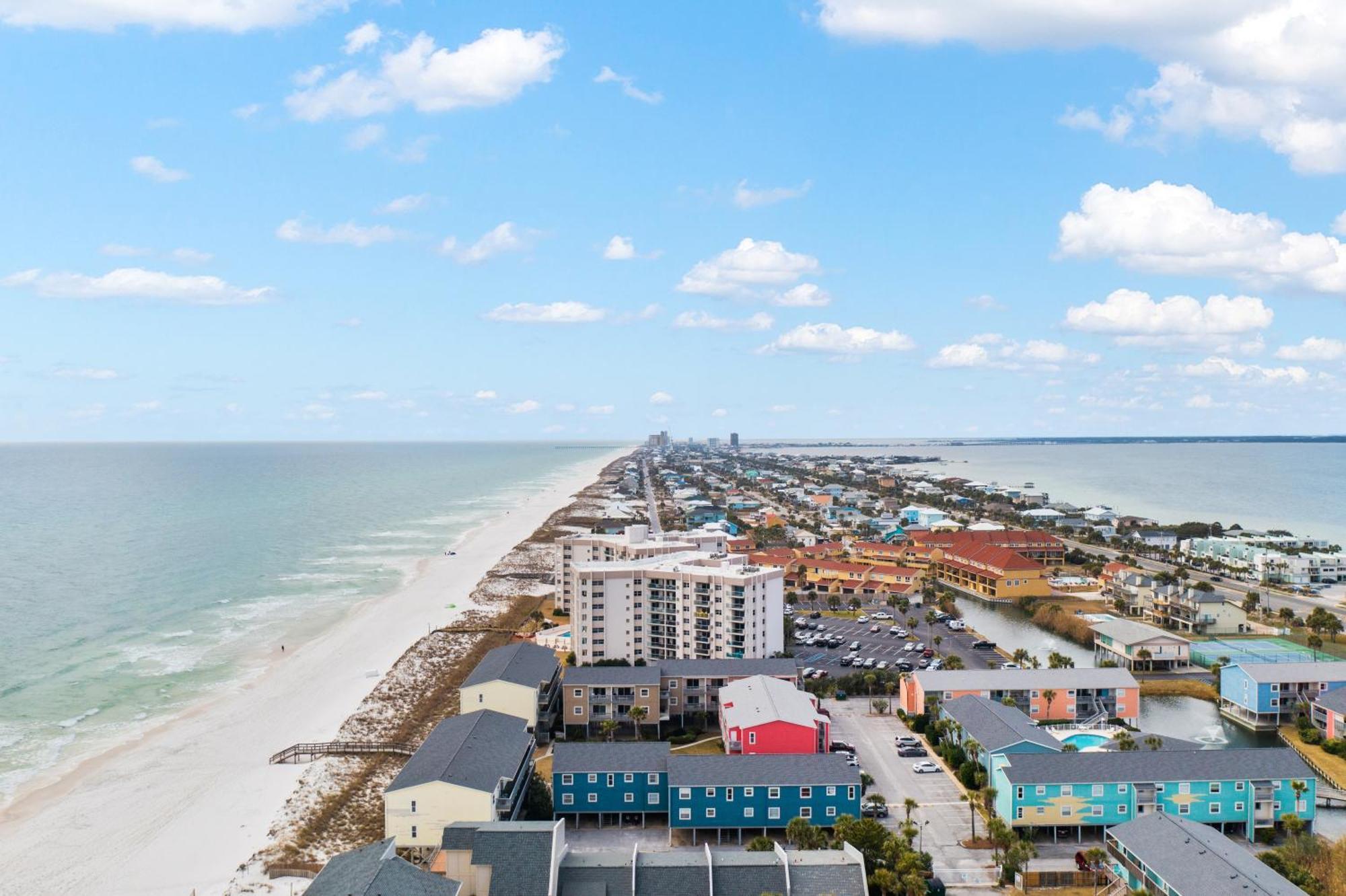 Villas On The Gulf L1- Ocean View Steps To Beach! Pensacola Beach Ngoại thất bức ảnh